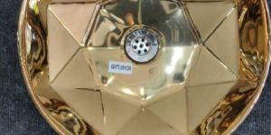 Golden Table Top Wash Basin