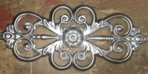 Mild Steel Grill Flower Panel