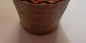 Handcrafted Jute Paper Pulp Planters for Home Decor