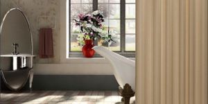 Polyester Bathroom Shower Curtain