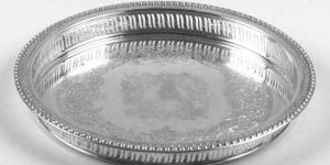 Silver Plated Plate
