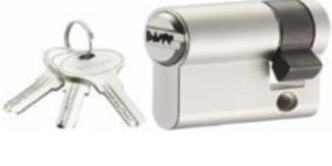 Half Cylinder Lock with Keys