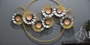 Metal Flower Wall Hanging