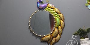 Peacock Mirror Wall Decor