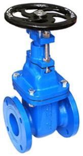 Cast Iron Double Flange Sluice Valve