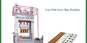 Coir Pith Compacting Grow Bag Making Machine