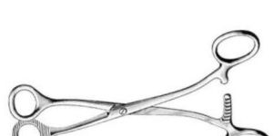 Collin Tongue Holding Forceps