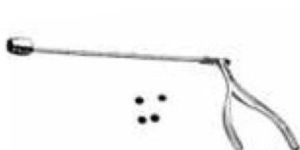 Pile Gun with Forceps