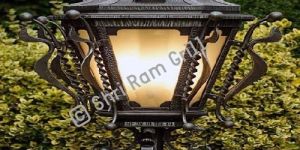 Wrought Iron Gate Lamps