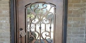 Wrought Iron Safety Door