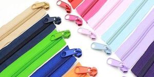 Colored Garments Nylon Zipper