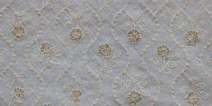 Dyeable Net Embroidery Fabric