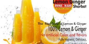 Lemon Ginger Sharbat