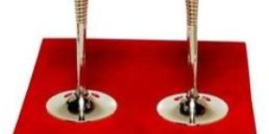 Aluminium Champagne Glass Set