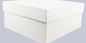 Plain White Cake Box