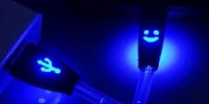 LED Lights in Two Ends Charging and Data Cable