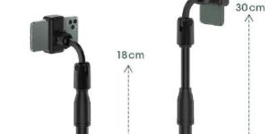 Adjustable Height Mobile Stand Table