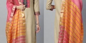 Kota Doria Dress Material