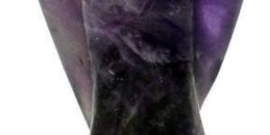 Amethyst Lucky Soul Healing Angel Figure