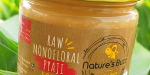 Natures Buzz Raw Monofloral Pyaji Honey