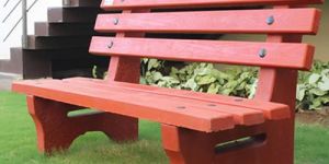 Concrete Garden Bench