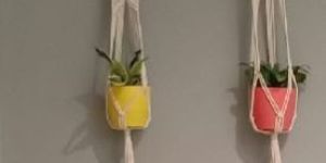 HANDMADE MACRAME PLANT HANGER