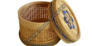 Bamboo Round Box