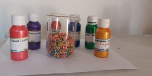 Seed Coloring Polymer of Different Colours
