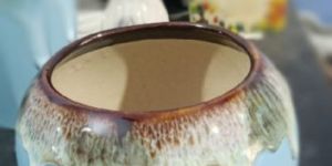 Round Flu Flower Pot