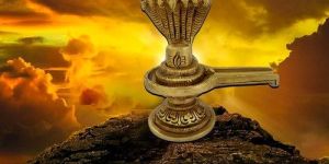 Brass Shivling Statue