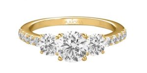 Aura Solitaire Diamond Ring