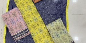 Unstitched Chanderi Suits