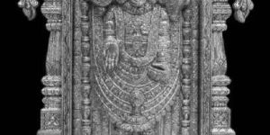 Silver Tirupati Balaji Statue