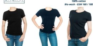 Ladies Round Neck T-shirts
