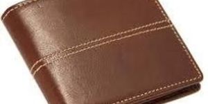 Mens Brown Leather Wallet