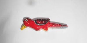 Color Wooden Bird Bead