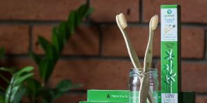 Charcoal Bamboo Toothbrush
