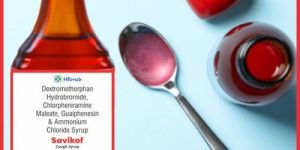Plastic Liquid Savikof Cough Syrup