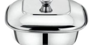 Stainless Steel Square Dish Serving Set