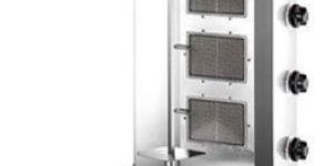 4 Burners Commercial Chicken Shawarma Machine Gas
