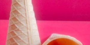 Vanilla Baked Sugar Cones