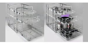 Stainless Steel Kitchen Trolley