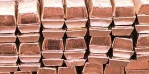 Copper and aluminium ingots 99.99% purity