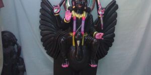 Marble Shanidev Statue