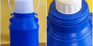 1 Litre White Plastic Milk Can