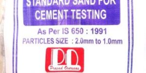 STANDARD SAND FOR CEMENT TESTING