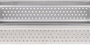 Silver Perforated Pan