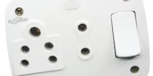 6A Combined Switch Socket