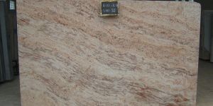 Ivory Brown Granite Slabs