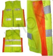 Green Reflective Safety Jacket